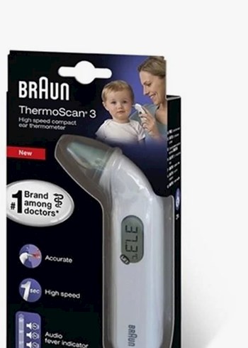 Braun Dijital Kulak Termometresi Gri - Görsel 2