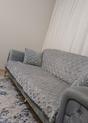 jakarlı koltuk örtüsü - Görsel 3