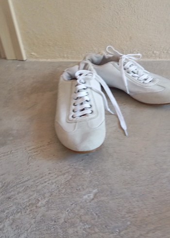 Beyaz erkek Sneakers, Düz Taban, Spor Tarzı