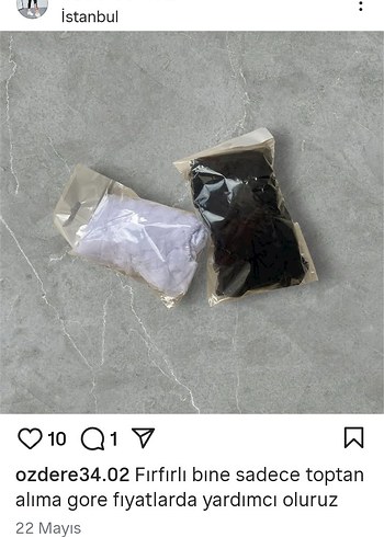 Fırfırlı Siyah Topuzlu Bone - Görsel 2