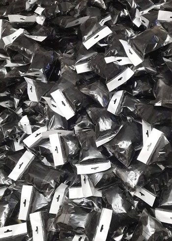 Fırfırlı Siyah Topuzlu Bone - Görsel 3