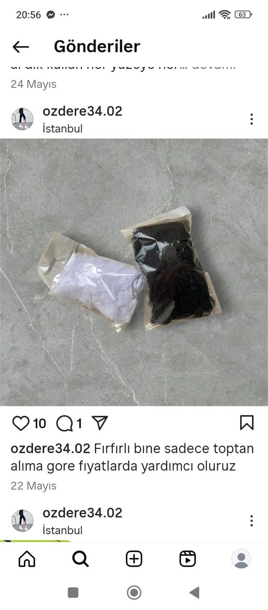 Fırfırlı Siyah Topuzlu Bone - Görsel 2