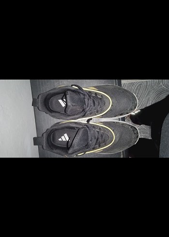 Siyah Erkek Koşu ve basketbol Ayakkabısı - Görsel 5