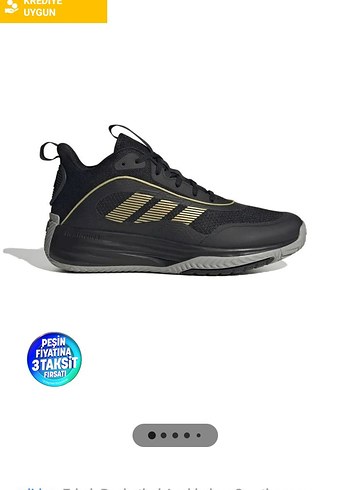 Siyah Erkek Koşu ve basketbol Ayakkabısı - Görsel 8