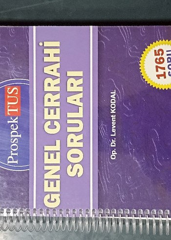 tusdata levent Kodal Genel Cerrahi Soruları Kitabı