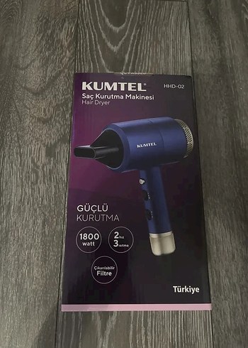 Kumtel Kumtel Saç Kurutma Makinesi