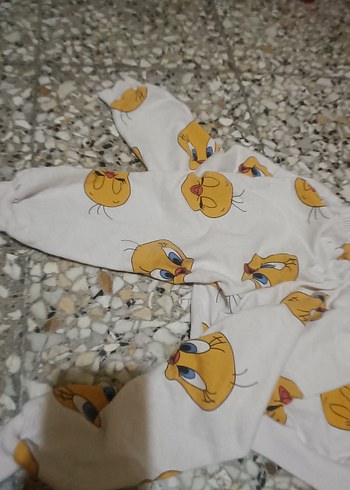 4 Yaş Beden kız çocuğu için pijama takımı 4 yaş