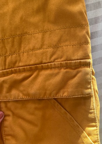 Kahverengi/koyu sarı tonlarında 8-9 yaş erkek mont - Görsel 2