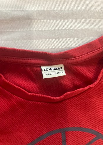 Kırmızı Erkek Sweatshirt Limitless Baskılı - Görsel 4