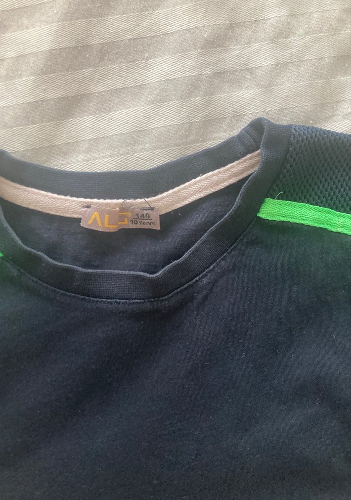 Lacivert Erkek Çocuk Kısa Kollu Tişört - Görsel 3