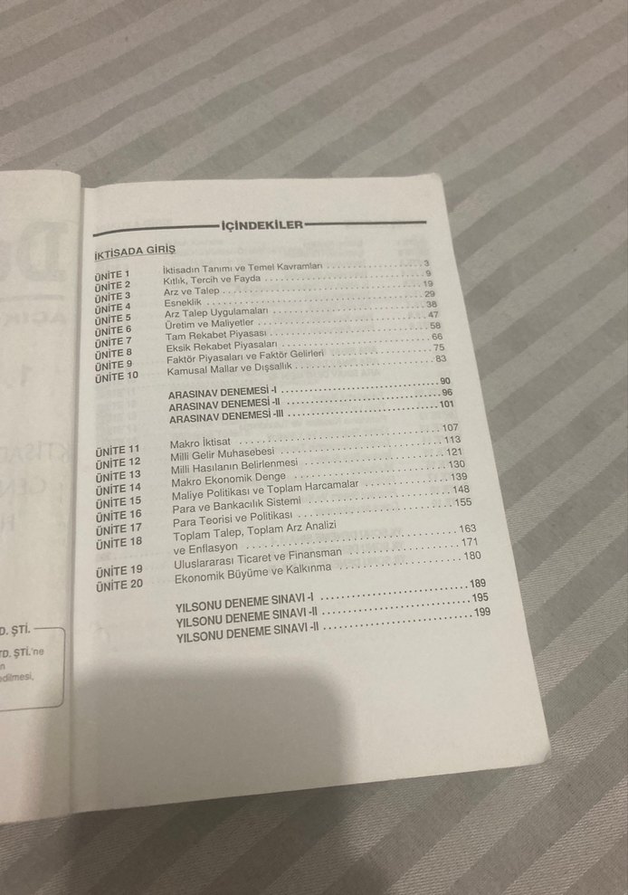 Deneyim 1. Sınıf B Kitabı - Konu Anlatımlı Soru Bankası - Görsel 2