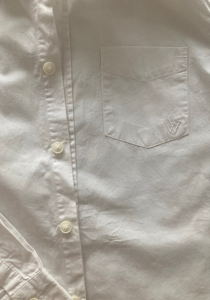 Erkek Çocuk Beyaz Uzun Kollu Klasik Gömlek - Görsel 2