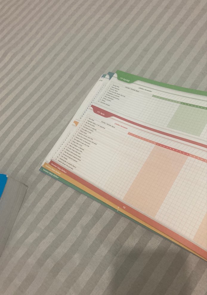 TYT Deneme Takip Defteri - Görsel 3