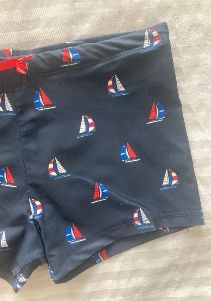 Lacivert Baskılı Erkek Çocuk Mayo - Görsel 2