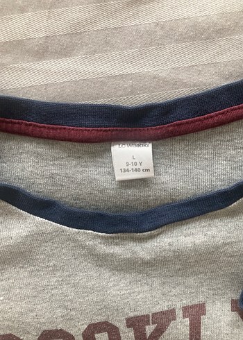 Gri Erkek Sweatshirt, Uzun Kollu, Baskılı - Görsel 2