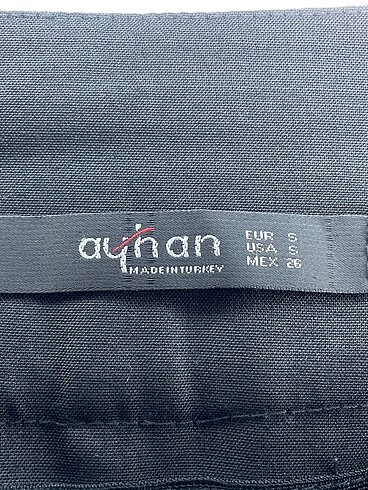 s Beden siyah Renk PreLoved Kumaş Pantolon %70 İndirimli.