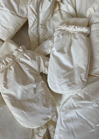xs Beden ten rengi Renk Rugan Oversize Kalıplı Mont