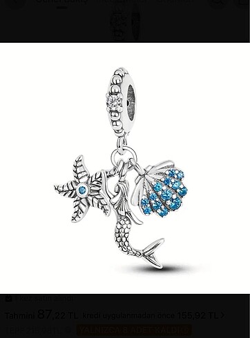 Deniz Kızı Sallantılı Charm