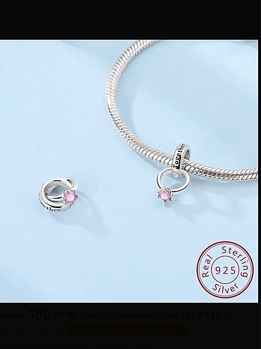 Pandora Tektaş Sallantılı Charm