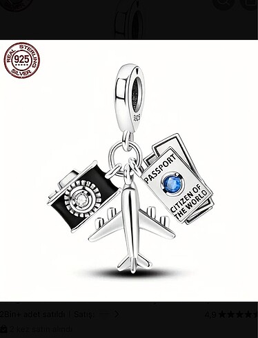 Seyahat 3lü Sallantılı Charm