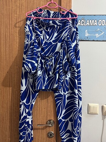 l Beden mavi Renk Alt üst takım