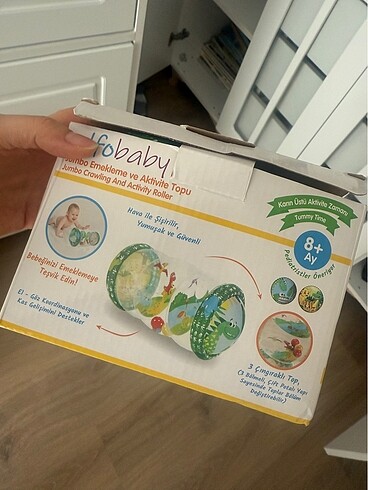 Bebek emekleme ve aktivite topu