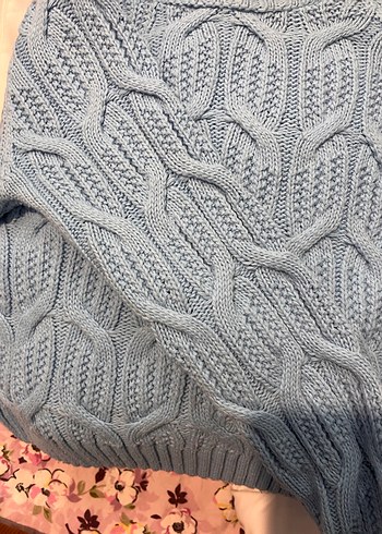 Gri Örgü Kadın Kazak - Görsel 3