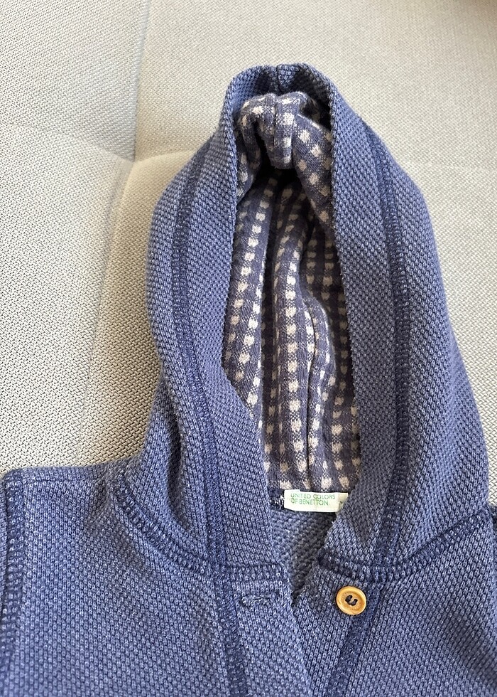 Kapüşonlu hırka - Görsel 3