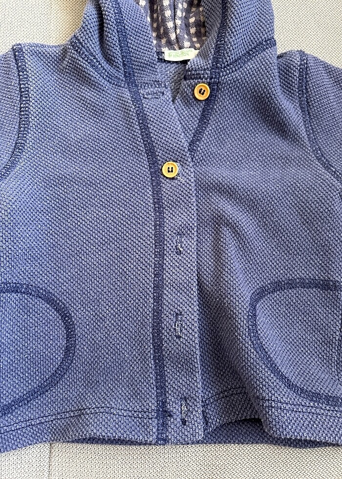 Kapüşonlu hırka - Görsel 2