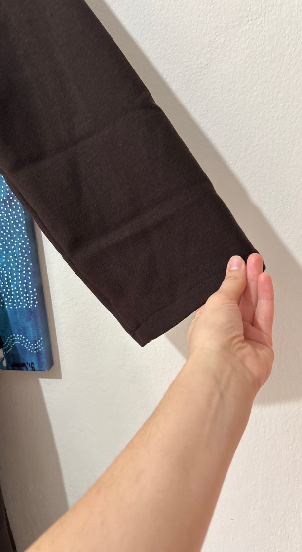 Kemerli Uzun Kahverengi Kadın Kaban - Görsel 4