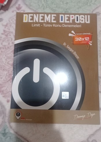 Deneme Deposu Limit-Türev Konu Denemeleri