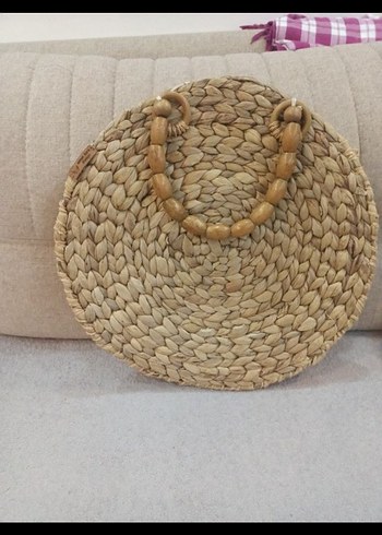 el yapımı hasır çanta - Görsel 5