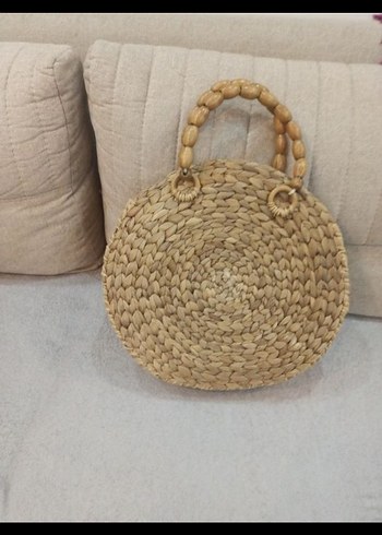 el yapımı hasır çanta - Görsel 2