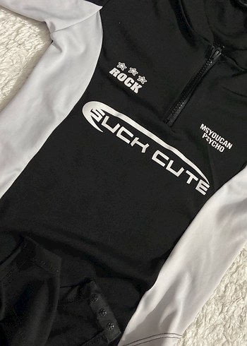 Siyah Body Fermuarlı - Görsel 3