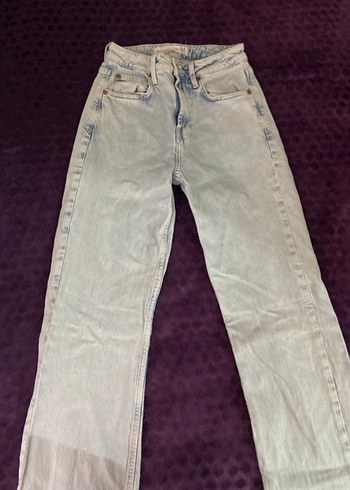 Stradivarius Buz Mavisi Kot Pantolon - Görsel 2