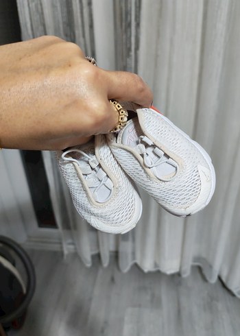 kız bebek Beyaz Spor Ayakkabı Velcro Bağcıklı nıke - Görsel 2