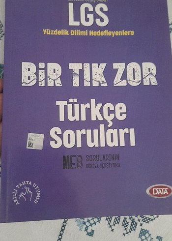 LGS Türkçe Soru Kitabı - Bir Tik Zor