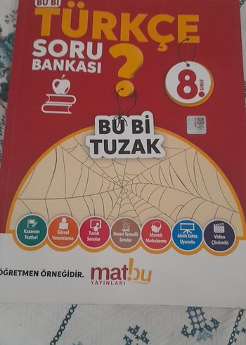 8. sınıf türkçe test kitabı