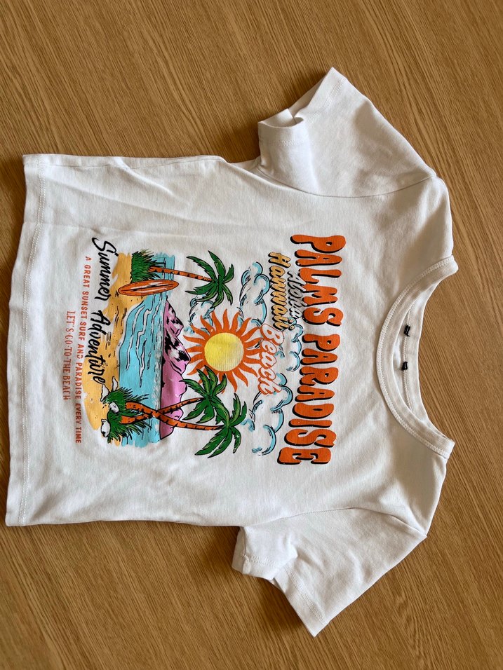 4 lü tişört crop takım - Görsel 3