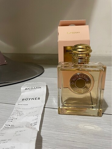 burberry goddess faturalı parfüm