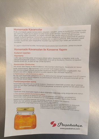 Paşabahçe Homemade  Kavanoz Küçük Boy - Görsel 5