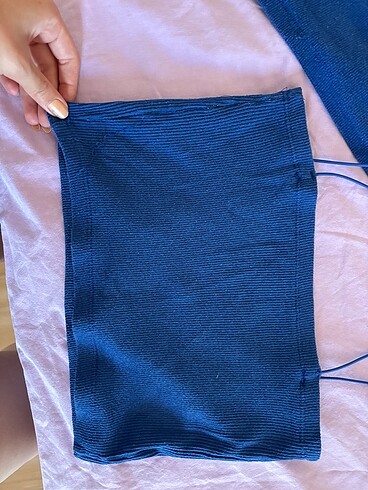 s Beden lacivert Renk Kadın crop