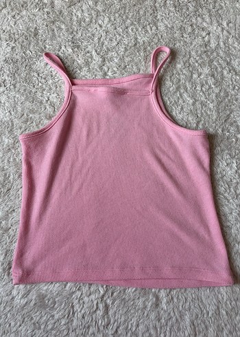 Pembe İnce Askılı Mini Kadın Atlet - Görsel 3