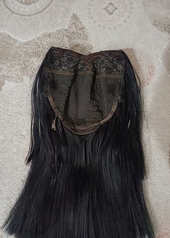 Siyah yarım ay saç - Görsel 2