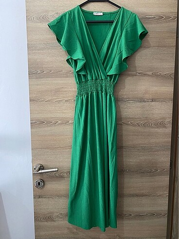 s Beden yeşil Renk Happiness İstanbul yeşil elbise