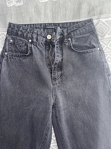 Trendyol & Milla trendyolmilla siyah yüksek bel wide leg jeans