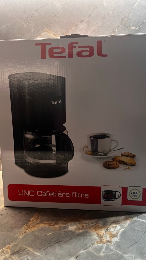 Tefal Uno Filtre Kahve Makinesi Siyah - Görsel 2