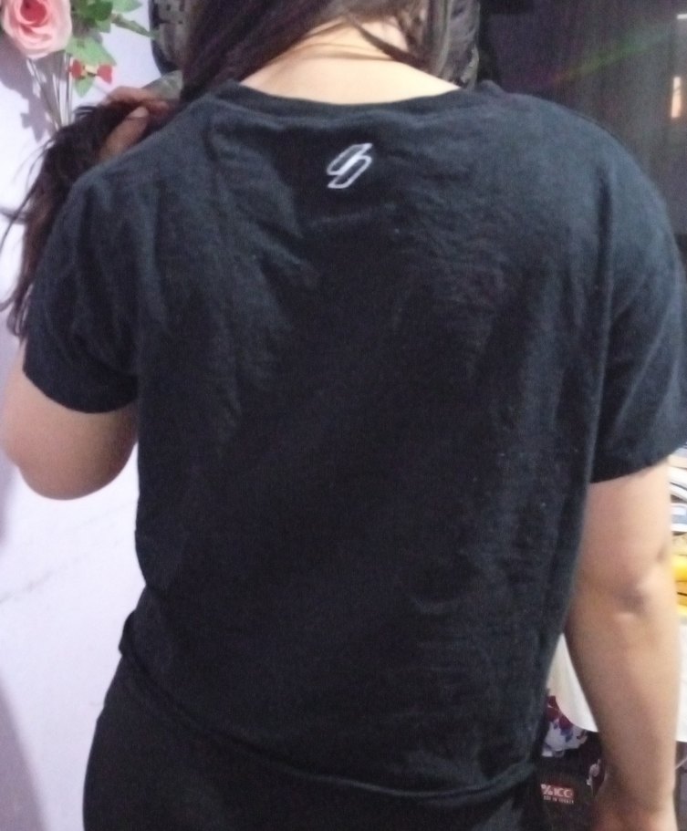 Osaka Baskılı Kısa Kollu Hamile Tişörtü - Görsel 2