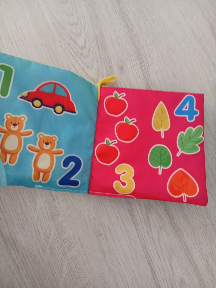 İlk Sayılar Kitabım Yumuşak Oyuncak Kitap - Görsel 2