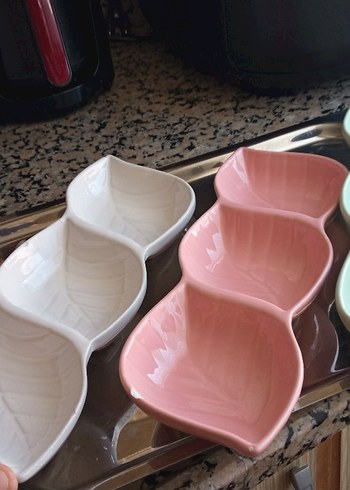 Pastel Pembe Modern Tabak Seti çerezlik - Görsel 4